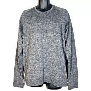 Lululemon Mens XL Textured Engineered Warmth sweater Merino wool blend pullover